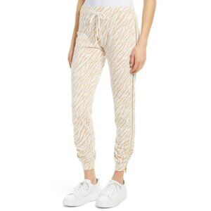 Sundays Roth Jogger Pants Size 2 zebra print 37951